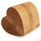 Casse-Tête en Bois, Puzzle Magique Forme Cœur