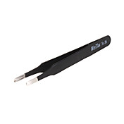Stainless Precision Anti-Static Tweezers - 11cm/Tilted Pointy Tip