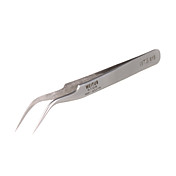Stainless Precision Anti-Static Tweezers - 12cm/Tilted Pointy Tip