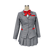 traje de cosplay blanqueador inspirado en Karakura uniforme escolar altas chicas escolares de invierno '