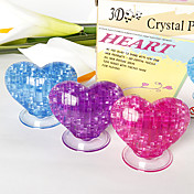 3D Crystal Puzzle - Cupid's Heart (More Colors)