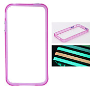 Carcasa Fosforescente Para el iPhone 4 - Púrpura