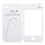 Constellation Design Full Body Case for iPhone 4/4S - Aries