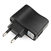 AC 100-240V AC universale eu viaggio caricabatterie (nero)