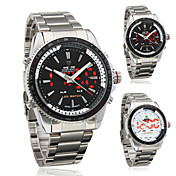 Herren-Dual-Display-Analog-und Digital-Armbanduhr (farbig sortiert)