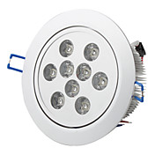 hvid 9-ledede loftslampe (9W, 95-265V, 6000-6300k)
