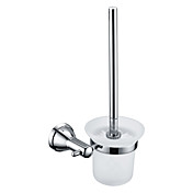 Bathroom Accessories Solid Brass Wall Mount Toilet Brush And Holder