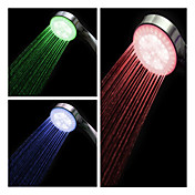 3,35-inch 5-led douchekop (plastic, chroom afwerking)