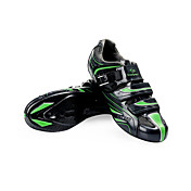 Cycling Road SPD Shoes With Fiberglass Sole And PU Leather Upper