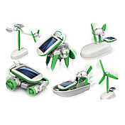 Robot 6-in-1 ad energia solare - Verde