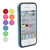 Silicone Bumper Frame Case for iPhone 4 / 4S (Assorted Colors)