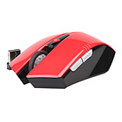 SOUND FRIEND 2.4GHz Wireless Mouse -10M Wireless Receiver/800 To 1200 DPI optical sensor(red)