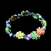 flerfarget blomst krans / headpiece for blomst jenter