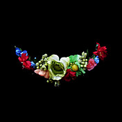 blomster bukett med bær krans / headpiece for blomst jenter