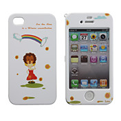 Protective Front and Back Full Body Case for iPhone 4 and 4S (Leo)