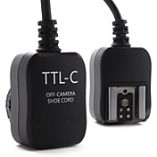 E-TTL flash cavo di fotocamera per Canon 430EX, 580EX II e 380EX (nero)