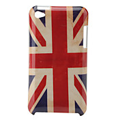 Custodia posteriore rigida per iPod Touch 4 - Bandiera UK