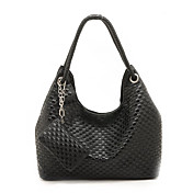 Fashion Women's Braided PU Handbag With Coin Purse