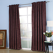 (Two Panels) Pursuit Embossed Blackout Thermal Curtains