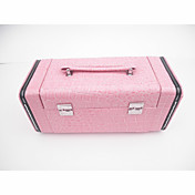 chic pink krokodille mønster kuffert smykkeskrin