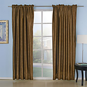 (Two Panels) Meet Embossed Blackout Thermal Curtains