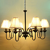 Lámpara Chandelier con 8 Bombillas - MARATHON