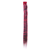 50 pcs listras de tigre clipe de cor misturada na extensão do cabelo sintético