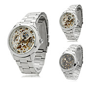 Women's Alloy Analog Mechanical Wrist Watch (Sliver)
