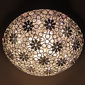 LED Flush Mount with 4 Lights in Artistic Style