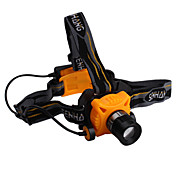 super bright 3-Mode 500 lumens projecteur étanche avec zoom CREE LED (3xAA)