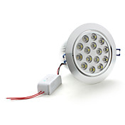 15w 1350lm luz natural blanco bombilla led techo (85-265v)