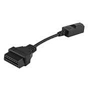 3 Pin Male to 16 Pin Female OBD Diagnostic Adapter Cable for Honda (10cm)