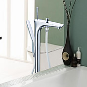 Floor Standing Tub Faucet with Hand Shower - Chrome Finish