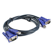2-in-1 USB2.0 KVM Cable (1.5 m)
