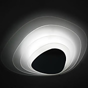 1-luz montaje empotrado artística en acrílico