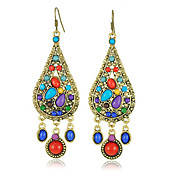 pendientes antiguos de estilo de moda señoras de bosimia