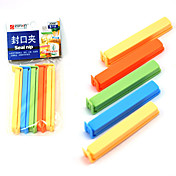 Kitchen Colorful 10cm Sealing Clip (5-Pack)