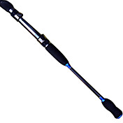azzurro cristallino di carbonio spinning canna da pesca
