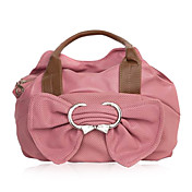 Elegant Shoulder Bag With Bowknot Front