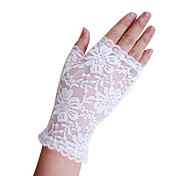 Lace Party/ Evening Fingerless Wrist Length Gloves (More Colors)