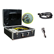 50m Cable Pipe and Wall Inspection System with Built-in DVR and White LEDs Camera