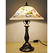 1 - Luz de la mesa de luz con un estilo inspirado en antiguos