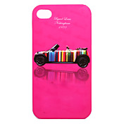 Protective Dull Polished Super Slim Car Patterned iPhone Case Cover (Pattern 20)