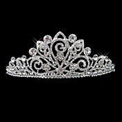 Alloy With Rhinestone And Pearl Shining Bridal Tiara