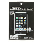Front and Back Mat Anti-scratch Screen Protector with Cleaning Cloth for iPhone 4 and 4S