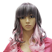 Capless Long Synthetic Curly Party Wig