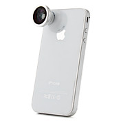 180 grados de ojo de pez / super gran angular de lente macro para iPhone, iPad y otros teléfonos celulares