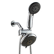 Third Gear Cartridge Water-saving Round Wall Mount Shower Faucet Set