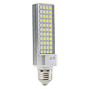 E27 7W 44x5050 SMD 450-500lm naturligt hvidt lys førte majs pære (110-240V)
