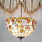 Tiffany Pendant Light with 3 Lights